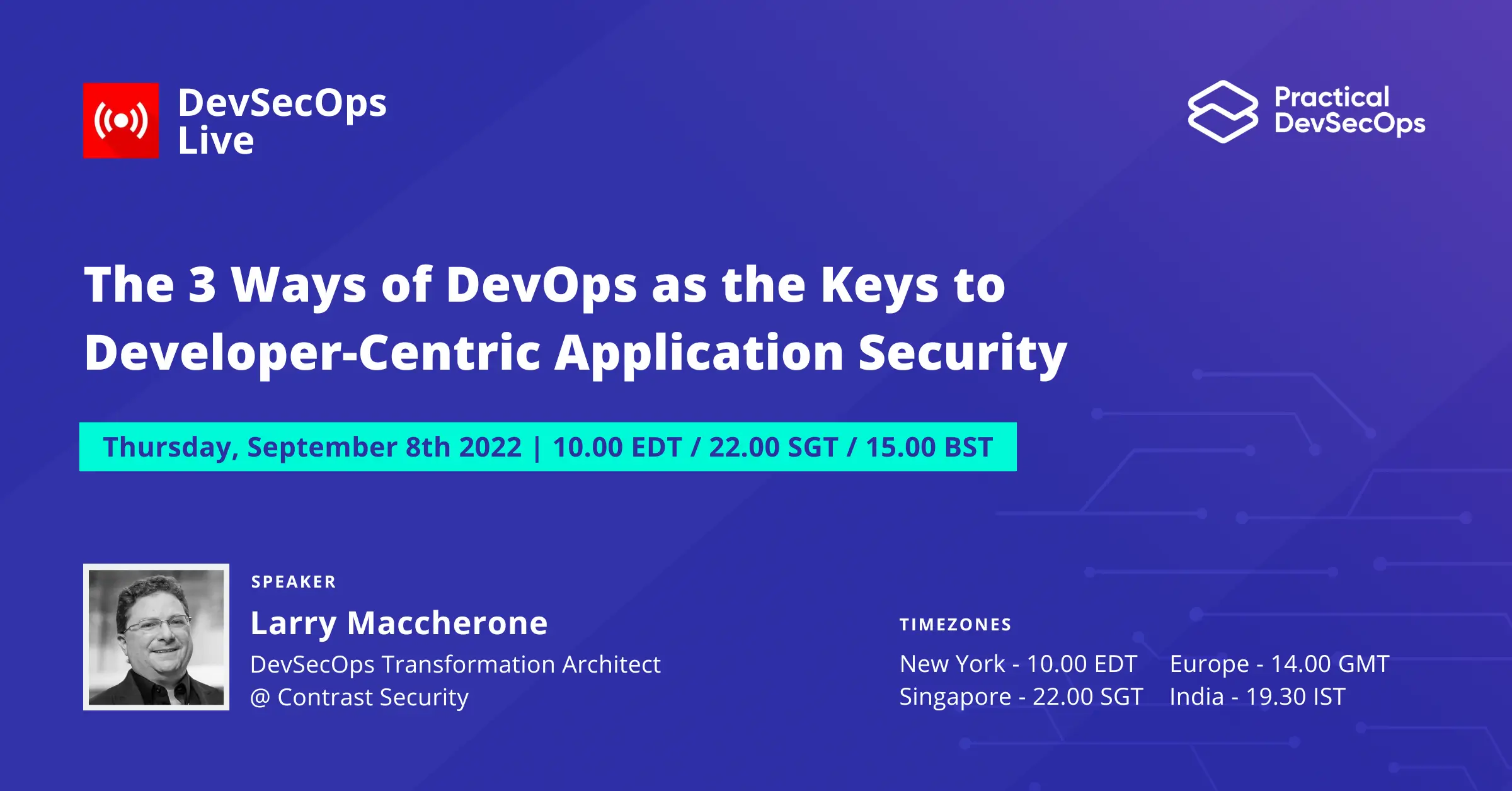 The 3 Ways of DevOps as the Keys to Developer-Centric Application Security